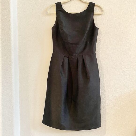 ALFRED SUNG Dresses & Skirts - Alfred Sung D522‎ Women's Size 6 Black A-Line Midi Sleeveless Cocktail Dress Zip